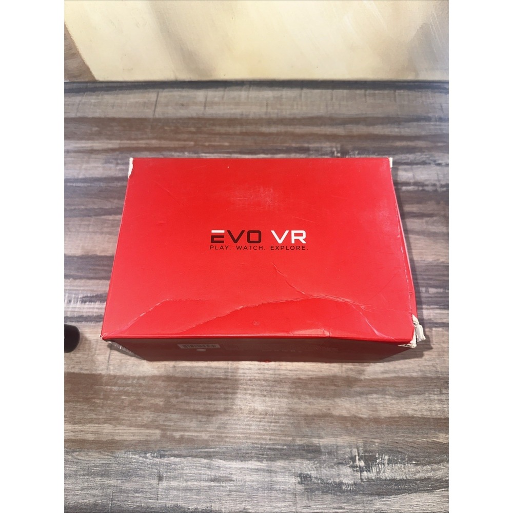 EVO VR Virtual Reality Headset for Smart Phone with Box Tested Working